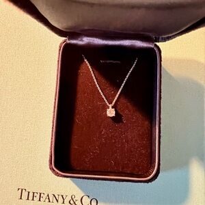 Tiffany & Co. Diamond Solitaire Pendant